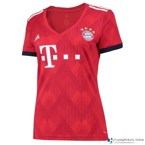 Bayern Munich Trikot Heim Damen 2018-19 Rote Fussballtrikots Günstig